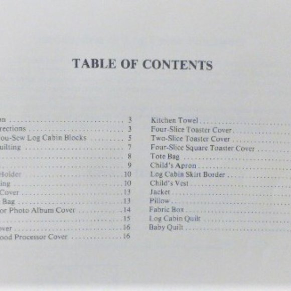 BK26 LOG CABIN QUILT Patterns Sue Saltkill Dover Needlework Series Magazine - Picture 2 of 7